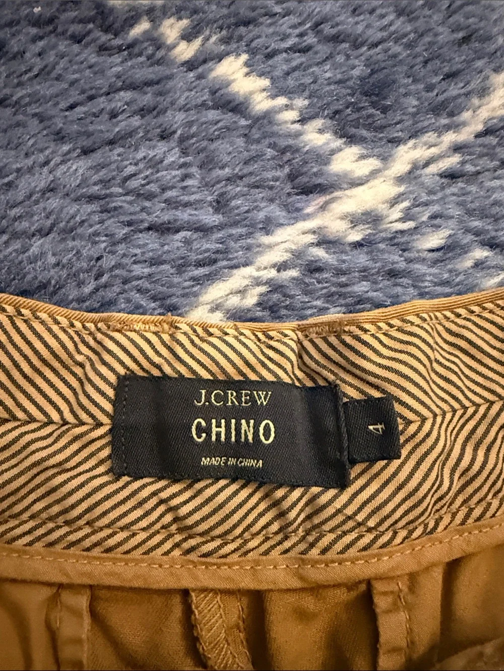 J. Crew Cotton Chino Shorts - size 4